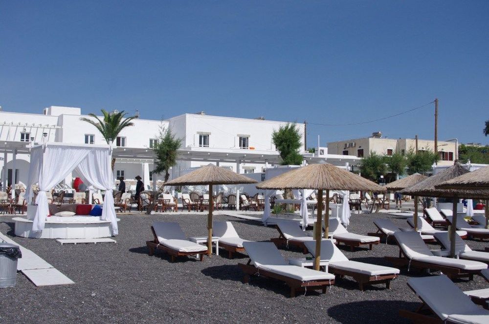 Beach Boutique Hotel Kamári Einrichtungen foto