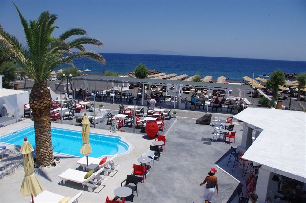 Beach Boutique Hotel Kamári Einrichtungen foto
